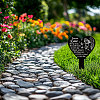 Acrylic Garden Stake AJEW-WH0365-033-6