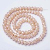 Electroplate Glass Beads Strands EGLA-A034-P4mm-B02-2
