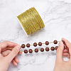Golden Silk Elastic Thread EW-WH0003-10A-02-4