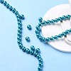 Eco-Friendly Dyed Glass Pearl Round Beads Strands HY-A002-12mm-RB073N-6