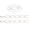 304 Stainless Steel Paperclip Chains CHS-O008-01P-2