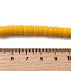 Opaque Glass Beads Strands GLAA-I060-01H-4