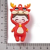 The 12 Chinese Zodiac Girl Doll PVC Plastic Pendants KY-S172-16E-3