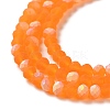 Transparent Glass Beads Strands X1-EGLA-A034-T4mm-MB05-4