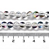 Synthetic Moonstone Beads Strands G-P528-J01-08-4