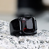 Alloy with Glass Finger Rings for Men FS-WG2A945-04-1