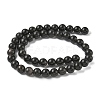 Natural Ice Obsidian Beads Strands G-P590-A01-8mm-03-5