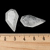 Natural Quartz Crystal Pendants G-G052-A06-3