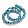 Dyed Synthetic Turquoise Bead Strands G-M145-17-B-2