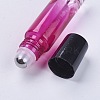 10ml Glass Gradient Color Essential Oil Empty Roller Ball Bottle X-MRMJ-WH0011-B05-10ml-2