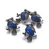 Natural Lapis Lazuli Pendants G-E442-01A-2
