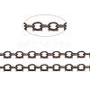Brass Cable Chains X-CHC-034Y-R-NF-1