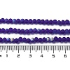 Transparent Glass Beads Strands X1-EGLA-A034-T4mm-MB06-5