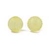 Transparent Acrylic Corrugated Beads FACR-S040-046-2