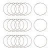 Tarnish Resistant 304 Stainless Steel Linking Ring LS-X-STAS-T047-15C-1