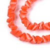 Opaque Glass Beads Strands GLAA-N019-4mm-14-4