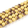 Baking Paint Glass Beads Strands DGLA-N012-10mm-09-1
