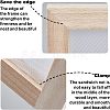 Wooden Paper Making DIY-WH0171-49C-3