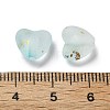 Frosted Transparent Acrylic Beads OACR-F013-03-3