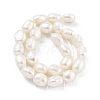 Natural Cultured Freshwater Pearl Beads Strands PEAR-P062-32D-3