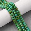 Natural Magnesite Beads Strands TURQ-P027-29-4x6mm-4