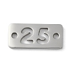 Non-Tarnish 304 Stainless Steel Connector Charms STAS-L279-020P-1