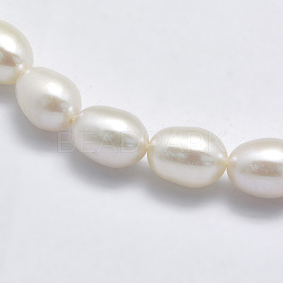 Natural Cultured Freshwater Pearl Beads Strands PEAR-F007-73-1