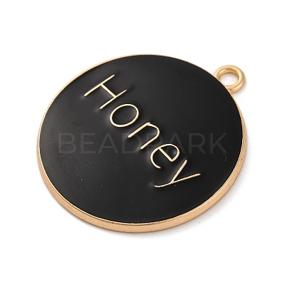 Alloy Enamel Pendants ENAM-M009-02D-02G-1