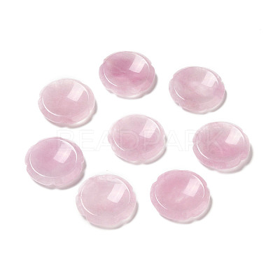 Natural Rose Quartz Worry Stones G-E586-01D-1