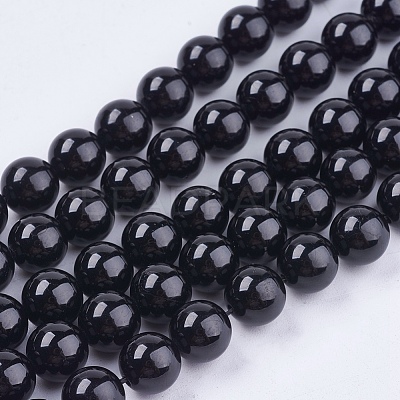 Grade AA Natural Tourmaline Bead Strands G-H1603-8mm-1