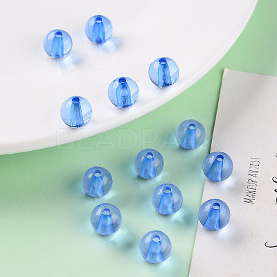 Transparent Acrylic Beads X-MACR-S370-A10mm-759-1