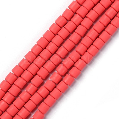 Handmade Polymer Clay Bead Strands X-CLAY-ZX006-01-21-1