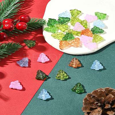 40Pcs Dyed & Heated Glass Beads GLAA-FS0001-88B-1