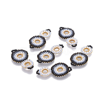 MIYUKI & TOHO Handmade Japanese Seed Beads Links SEED-A027-G03-1