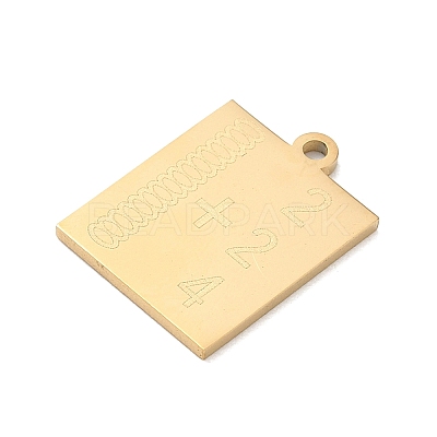 304 Stainless Steel Pendants SA-CBAE115-13E-G-1