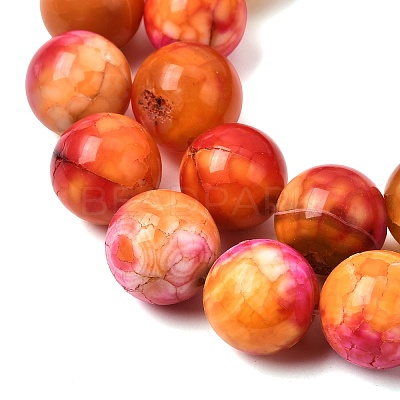 Natural Agate Beads Strands G-Z145-B01-14mm-A-1