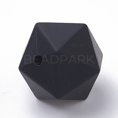 Food Grade Eco-Friendly Silicone Focal Beads SIL-T048-14mm-M-1