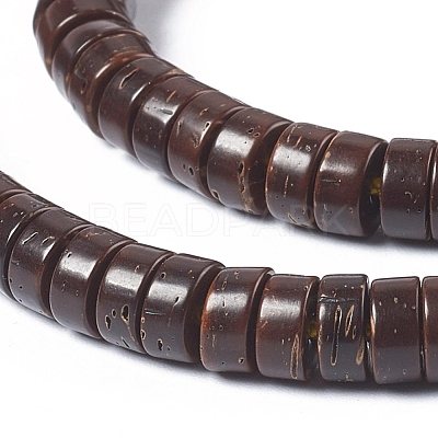 Coconut Beads Strands COCB-D0002-10-1