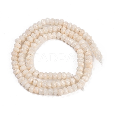 Natural White Jade Beads Strands X-G-Z069-01I-1