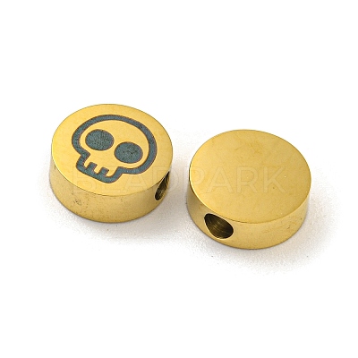 Halloween Theme 304 Stainless Steel Beads LS-STAS-M069-01J-G-1