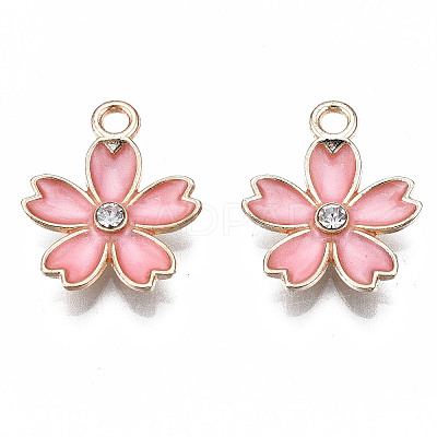 Alloy Enamel Pendants ENAM-S121-052-1
