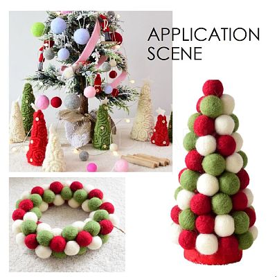 Wool Felt Balls AJEW-P081-A01-1