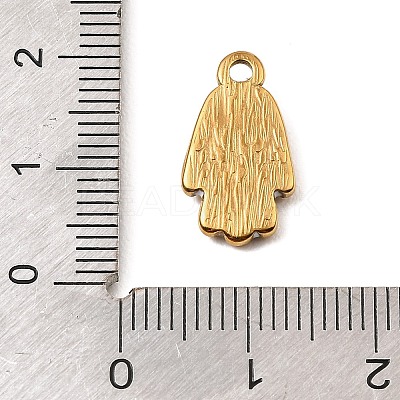 304 Stainless Steel Enamel Pendants STAS-Z199-01G-04-1