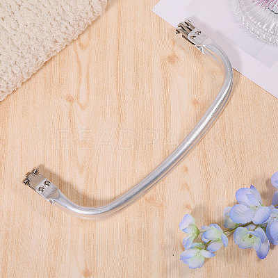 Zinc Alloy Tube Bag Flex Frames DIY-WH0581-47B-1