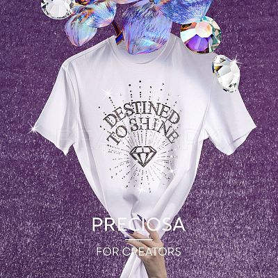 Preciosa® MAXIMA Crystal No Hotfix Flatback Stones Y-PRC-NSS12-50230-200-1