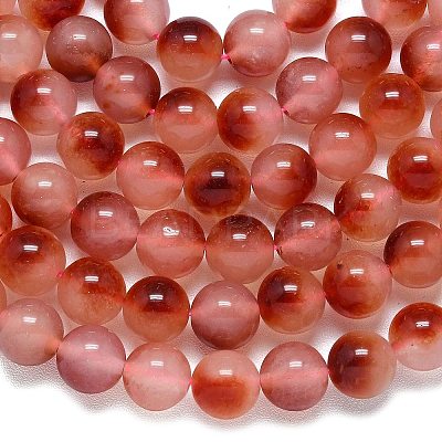 Natural Malaysia Jade Beads Strands G-B165-C01-8mm-1