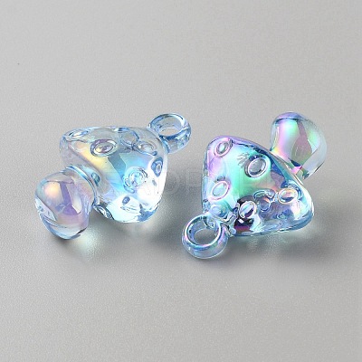 Transparent Acrylic Pendants TACR-TAC0009-07A-1