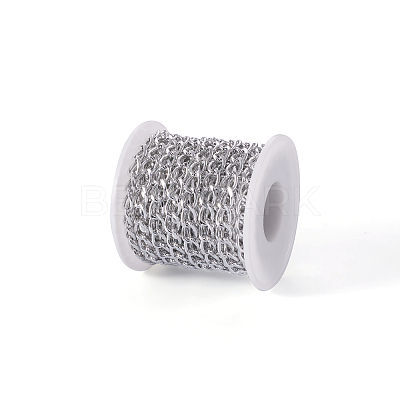 Aluminium Twisted Curb Chains CHA-TA0001-01S-1