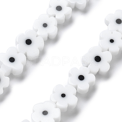 Handmade Millefiori Lampwork Beads Strands LAMP-F035-09G-1