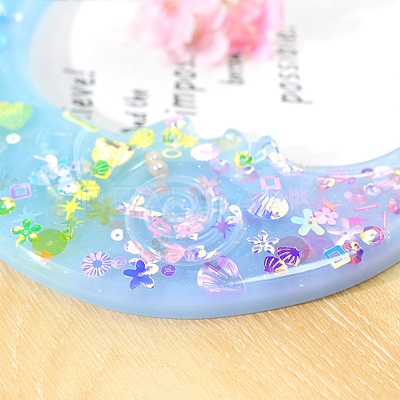 Plastic Paillette Beads DIY-P025-05C-1